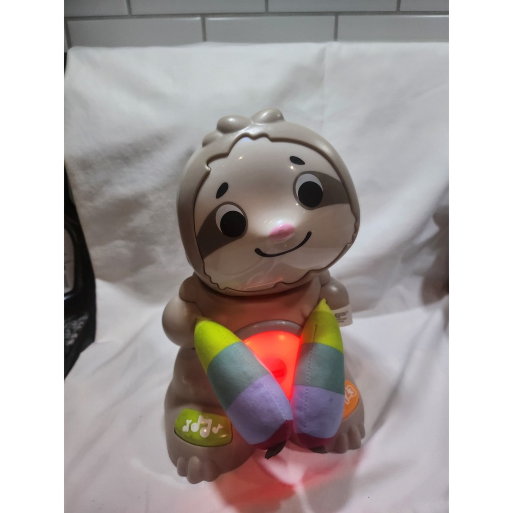 Fisher-Price Linkimals Smooth Moves Sloth, Interactive Music and Lights (Works!) - Picture 5 of 16